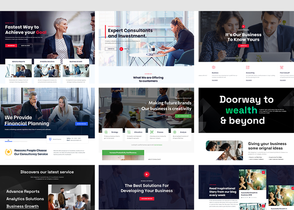 Finance Consulting WordPress Theme Zippco